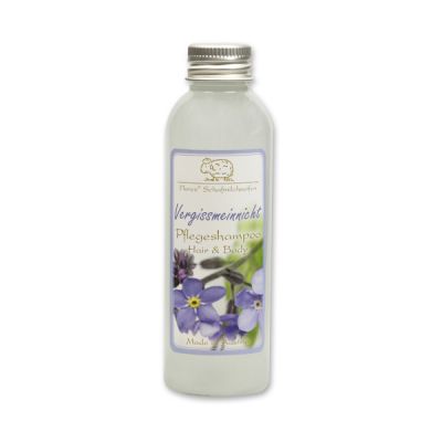 Shampoo hair&body with organic sheep milk 75ml, Forget me not 