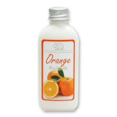 Bodymilk mit biologischer Schafmilch 75ml, Orange 