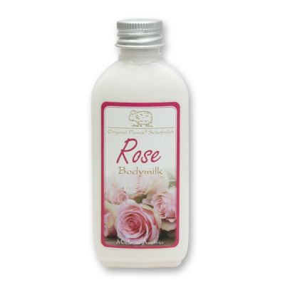 Bodymilk mit biologischer Schafmilch 75ml, Rose 