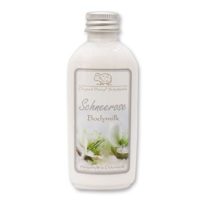 Bodymilk mit biologischer Schafmilch 75ml, Schneerose 