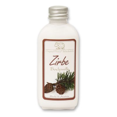 Bodymilk mit biologischer Schafmilch 75ml, Zirbe 