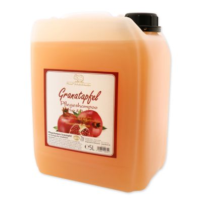 Shampoo hair&body with organic sheep milk refill 5L in a canister, Pomegranate 