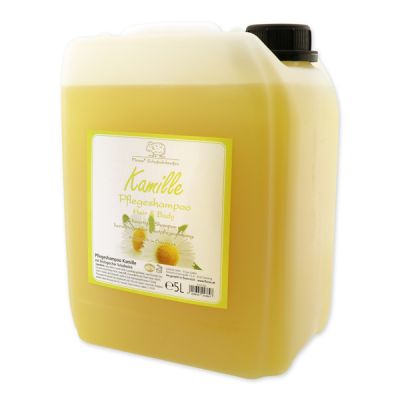 Shampoo hair&body with organic sheep milk refill 5L in a canister, Chamomile 