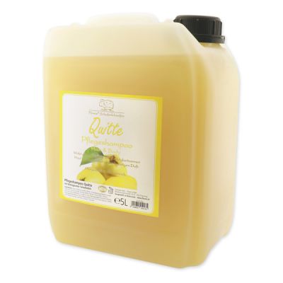 Shampoo hair&body with organic sheep milk refill 5L in a canister, Quince 