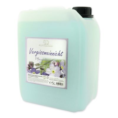 Shampoo hair&body with organic sheep milk refill 5L in a canister, 'Forget-me-not' 