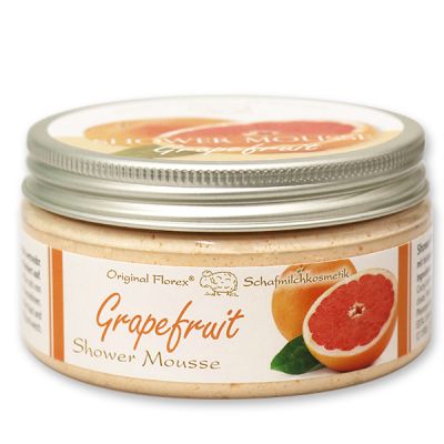 Shower Mousse with organic sheep milk 200ml, Grapefruit 