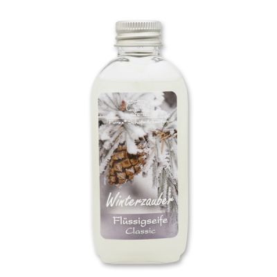 Liquid sheep milk soap 75ml "Winterzauber", Classic 