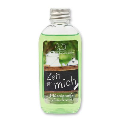 Liquid sheep milk soap 75ml "Zeit für mich", Verbena 