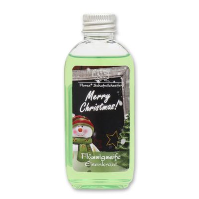 Liquid sheep milk soap 75ml "Merry Christmas", Verbena 