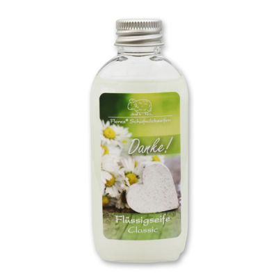 Liquid sheep milk soap 75ml "Danke", Classic 