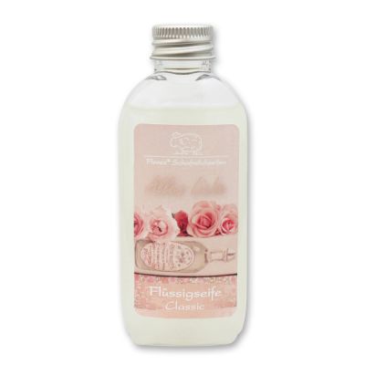 Liquid sheep milk soap 75ml "Alles Liebe", Classic 