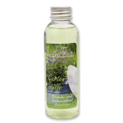 Shower- and foam bath with sheep milk 75ml "Gartenidylle", Verbena 