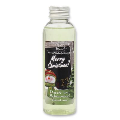 Shower- and foam bath with sheep milk 75ml "Merry Christmas", Verbena 