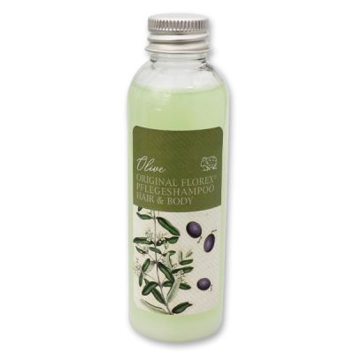 Pflegeshampoo Hair&Body mit biologischer Schafmilch 75ml, Olive 