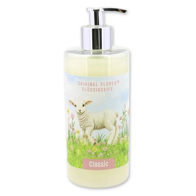 Flüssigseife mit biologischer Schafmilch 400ml "Naturzauber Motiv 6", Classic 