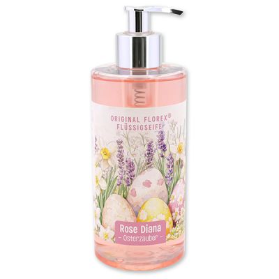 Flüssigseife mit biologischer Schafmilch 400ml "Osterzauber Motiv 2", Rose Diana 