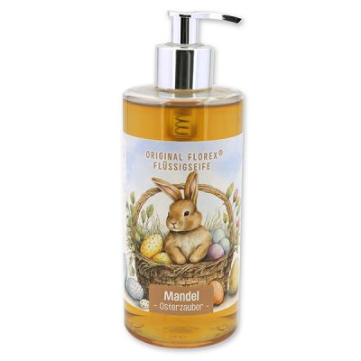 Flüssigseife mit biologischer Schafmilch 400ml "Osterzauber Motiv 4", Mandel 