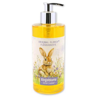 Flüssigseife mit biologischer Schafmilch 400ml "Osterzauber Motiv 8", Ringelblume 