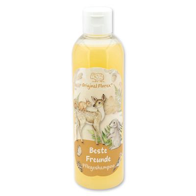 Care shampoo with organic sheep milk 250ml in a bottle "Beste Freunde", Fruit dream 