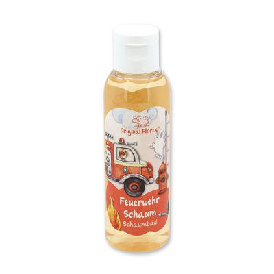 Foam bath with organic sheep milk 75ml in a bottle "Feuerwehr Schaum", Berry dream 