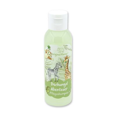 Care shampoo with organic sheep milk 75ml in a bottle "Dschungel Abenteuer", Magic land 