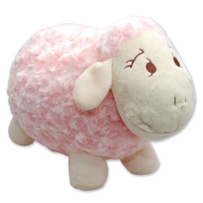 Plush sheep Lina 30cm, rose 
