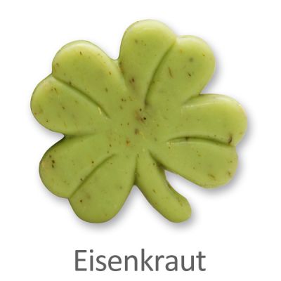 Schafmilchseife Kleeblatt 32g, Eisenkraut 
