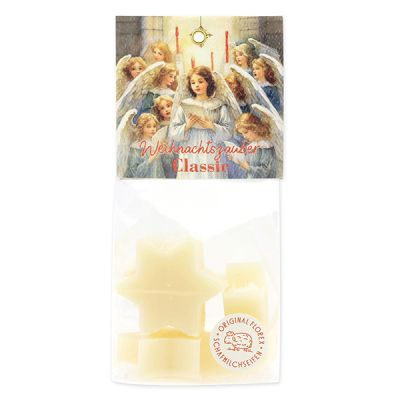 Schafmilchseife Stern midi 4x20g in Cello "Weihnachtszauber-Motiv 20", Classic 
