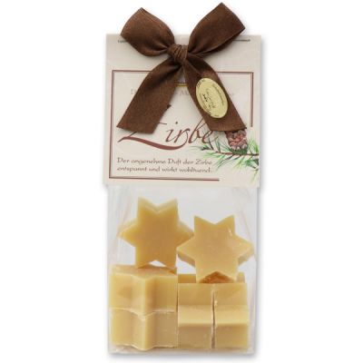 Sheep milk soap star 7x12g in a cellophane bag "classic", Swiss pine 