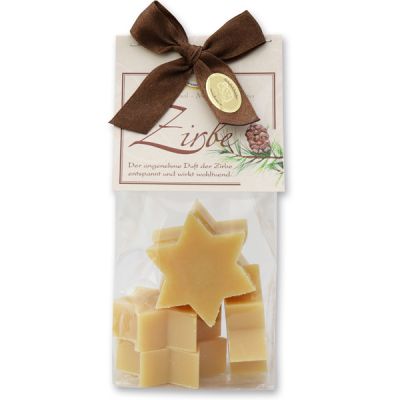 Sheep milk soap star 5x20g in a cellophane bag "classic", Swiss pine 