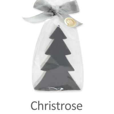 Schafmilchseife Tannenbaum 75g in Cello, Christrose 