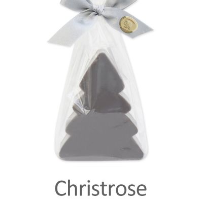 Schafmilchseife Weihnachtsbaum 115g in Cello, Christrose 