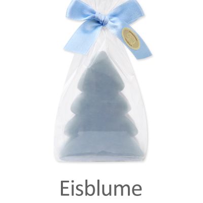 Schafmilchseife Weihnachtsbaum 115g in Cello, Eisblume 