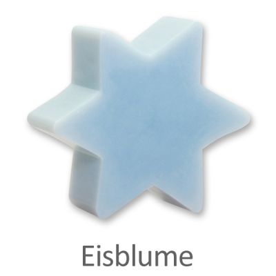 Schafmilchseife Stern klein 80g, Eisblume 