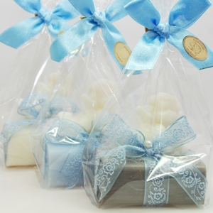 Sheep milk soap 100g, decorated with a soap angel 20g in a cellophane, sorted 