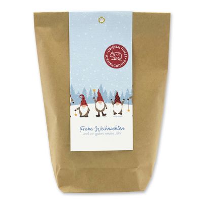 Wellness Set "Colourful Holidays motif 3", Christmas rose white 