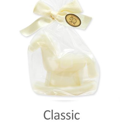Sheep milk soap rocking horse 44g in a cellophane, Classic 