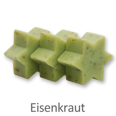 Schafmilchseife Stern mini 12g, Eisenkraut 