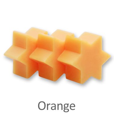 Sheep milk soap star 12g, Orange 