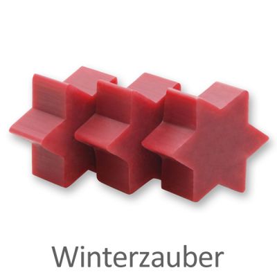Schafmilchseife Stern mini 12g, Winterzauber 