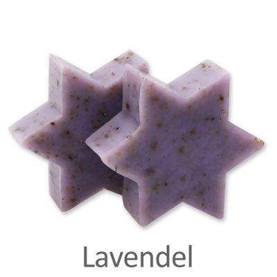 Schafmilchseife Stern midi 20g, Lavendel 