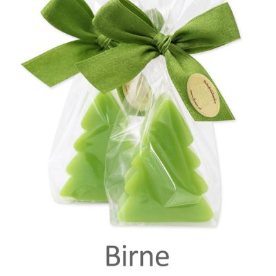 Sheep milk soap christmas tree midi 24g in a cellophane, Pear 