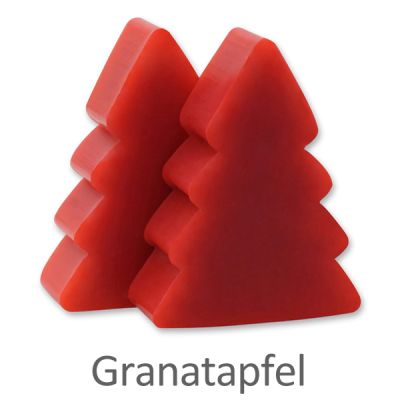 Schafmilchseife Weihnachtsbaum midi 24g, Granatapfel 