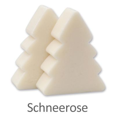 Schafmilchseife Weihnachtsbaum midi 24g, Schneerose 