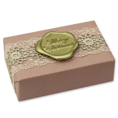 Sheep milk soap 150g "present", Almond oil 