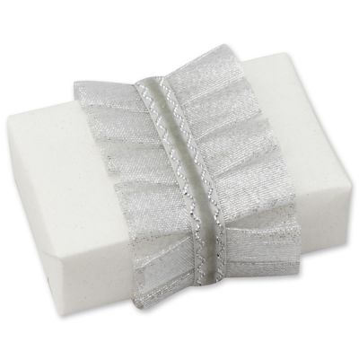 Sheep milk soap 150g "present", Christmas rose white 