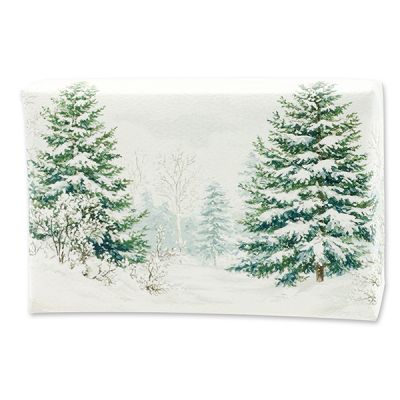 Schafmilchseife eckig 150g Schneerose "Weihnachtszauber-Motiv 8" 