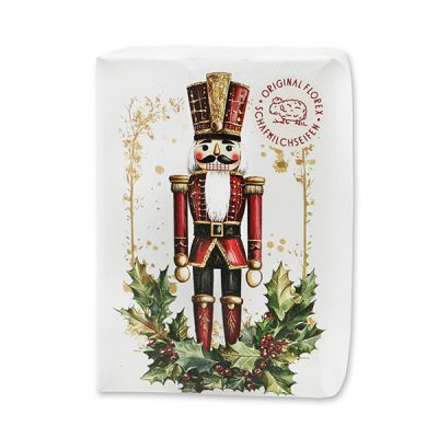 Sheep milk soap 150g "Colorful Holidays motif 17", Swiss pine 