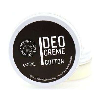 Deocreme 40ml "Black Edition" schwarz, Cotton 