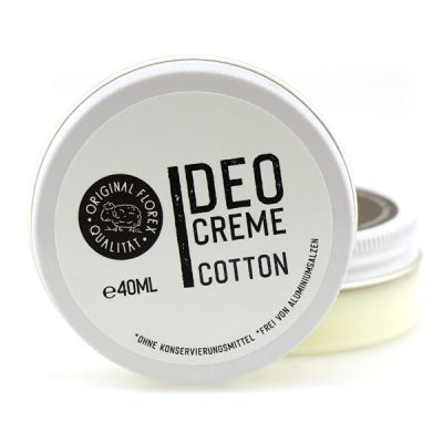 Deocreme 40ml "Black Edition" weiss, Cotton 